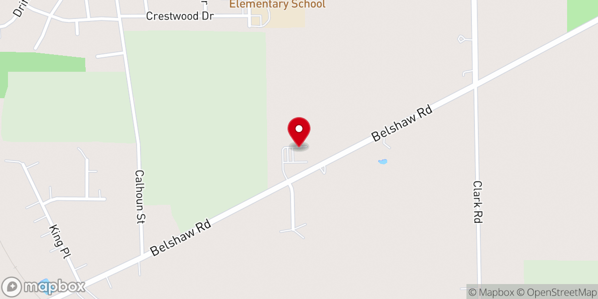 Map showing location of Journey Church AOG Lowell