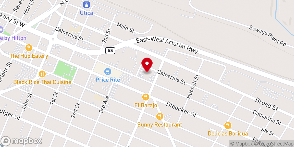 Map showing location of Sand Plains Chapel