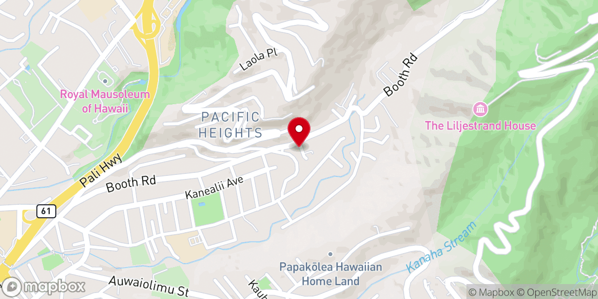 Map showing location of One Hope International