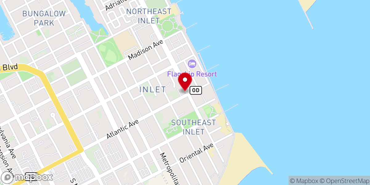 Map showing location of Grace Assembly of God