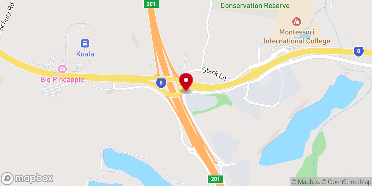 Map showing location of Fire Church Sunshine Coast