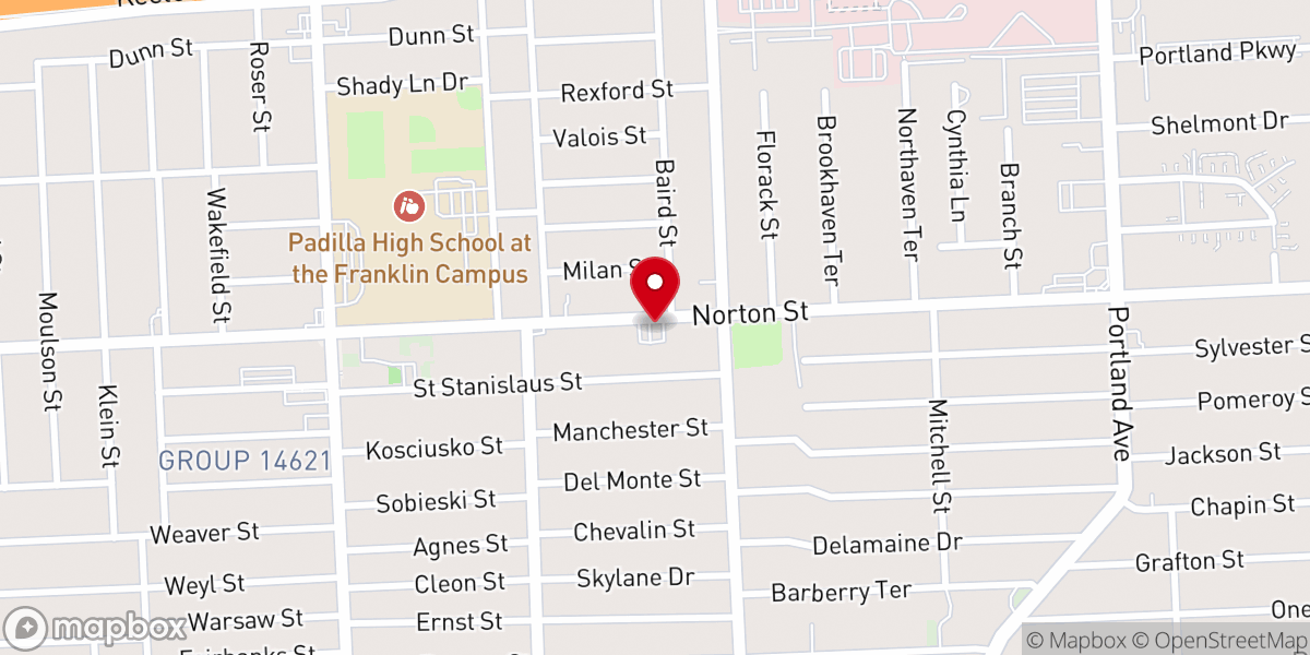 Map showing location of House of Grace Ministries Inc