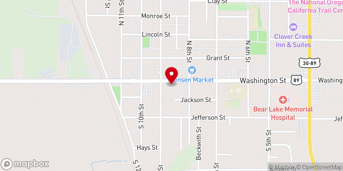 Map showing location of Living Word Fellowship