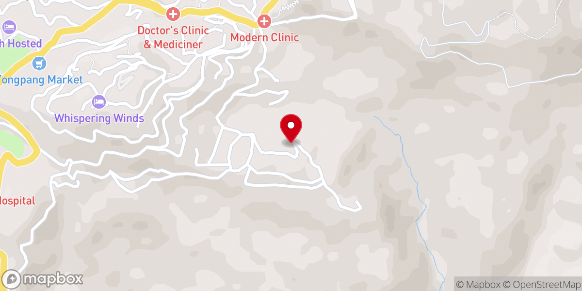 Map showing location of Medical Fellowship church (MTBA)