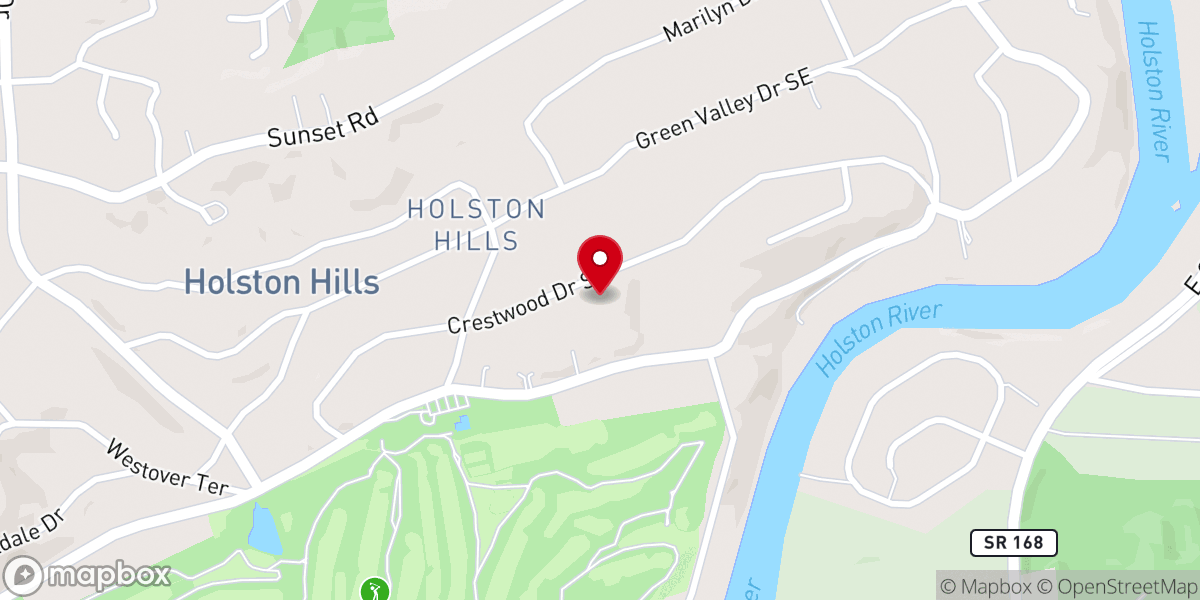 Map showing location of Global Golf