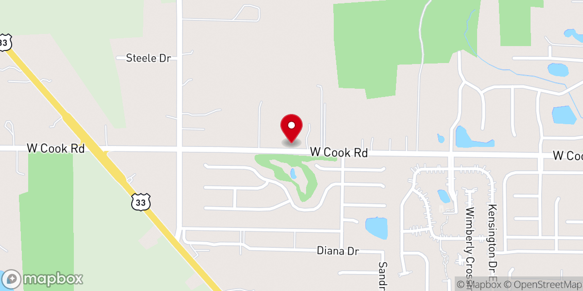 Map showing location of Christs Hope Ministries & Church Inc