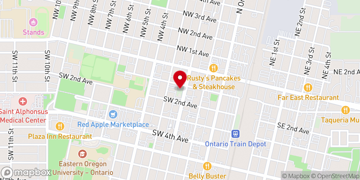 Map showing location of Pilgrim Lutheran Church