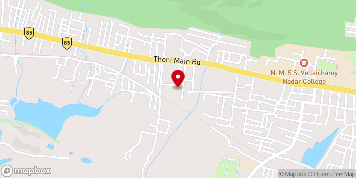 Map showing location of The Pentecostal Mission Church - TPM Nagamalai