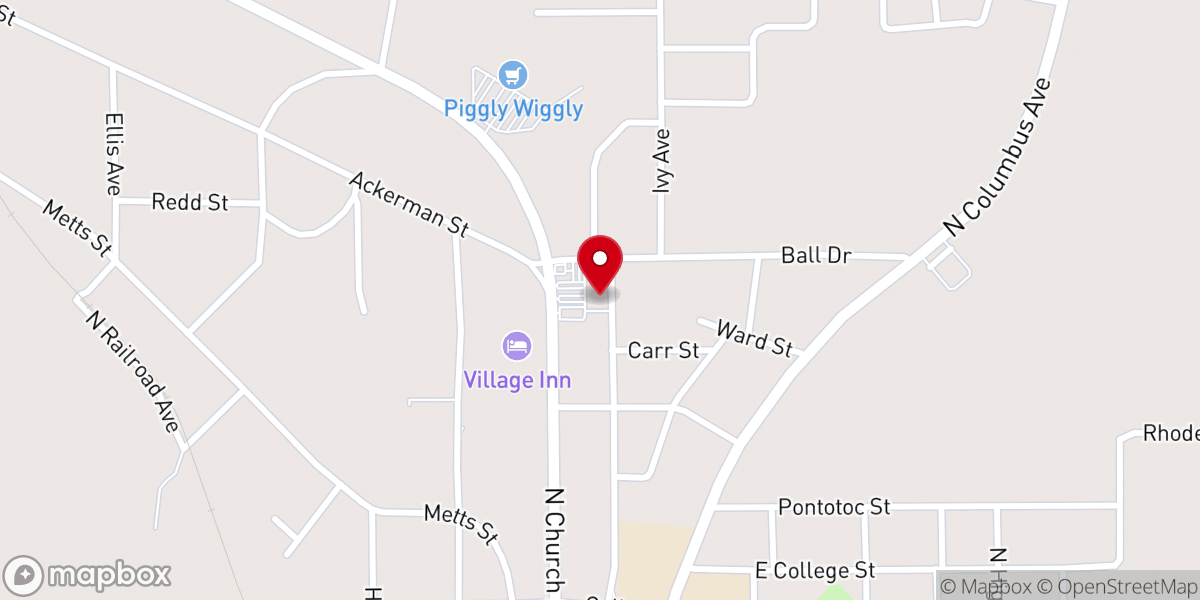 Map showing location of Northgate Shopping Center