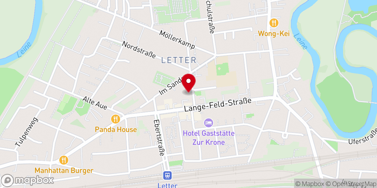 Map showing location of St. Maria vom Heiligen Rosenkranz