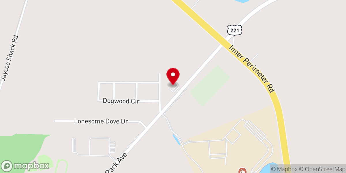 Map showing location of Valdosta Park Avenue Seventh-Day Adventist Church