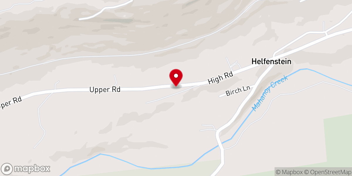 Map showing location of Friendly Holiness Church