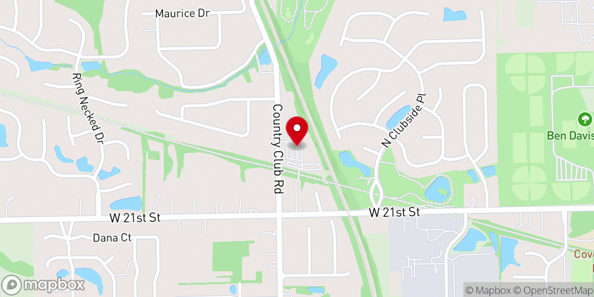 Map showing location of The Blended Church
