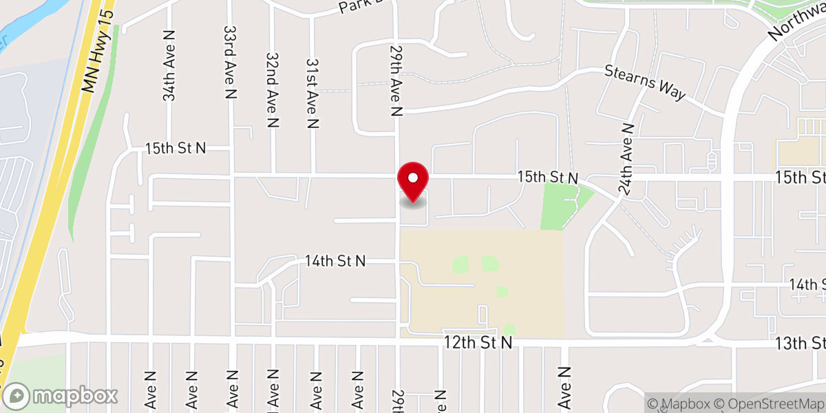 Map showing location of The Church of Jesus Christ of Latter-day Saints