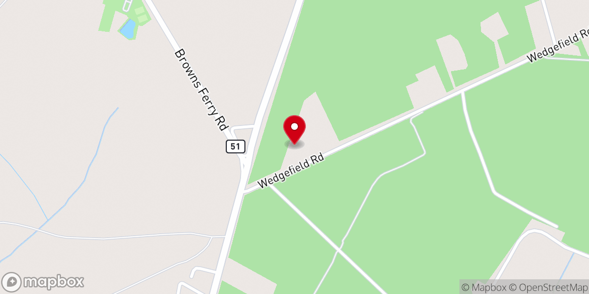 Map showing location of Family Worship Center