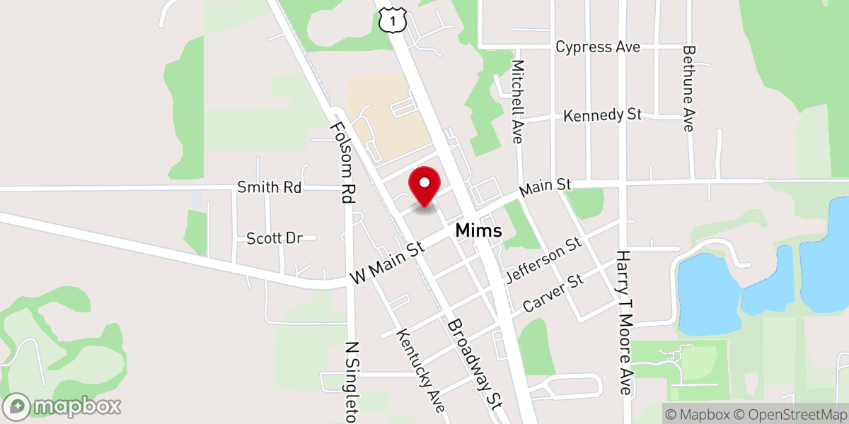 Map showing location of narcotics anonymous east central florida