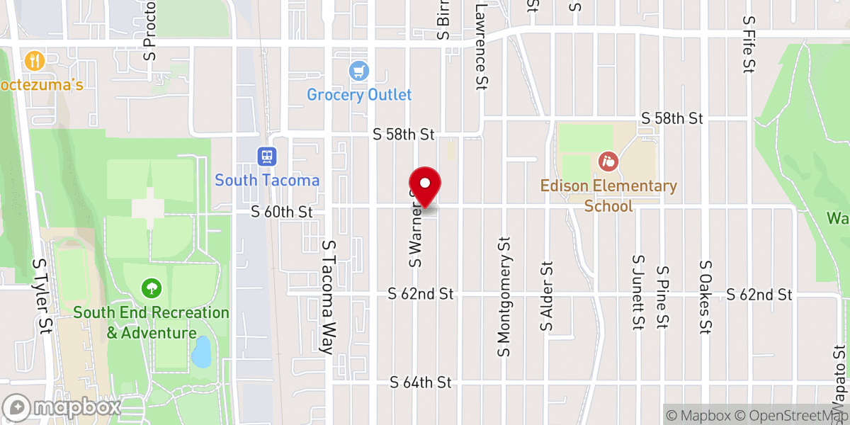 Map showing location of Vietnanese Baptist Church
