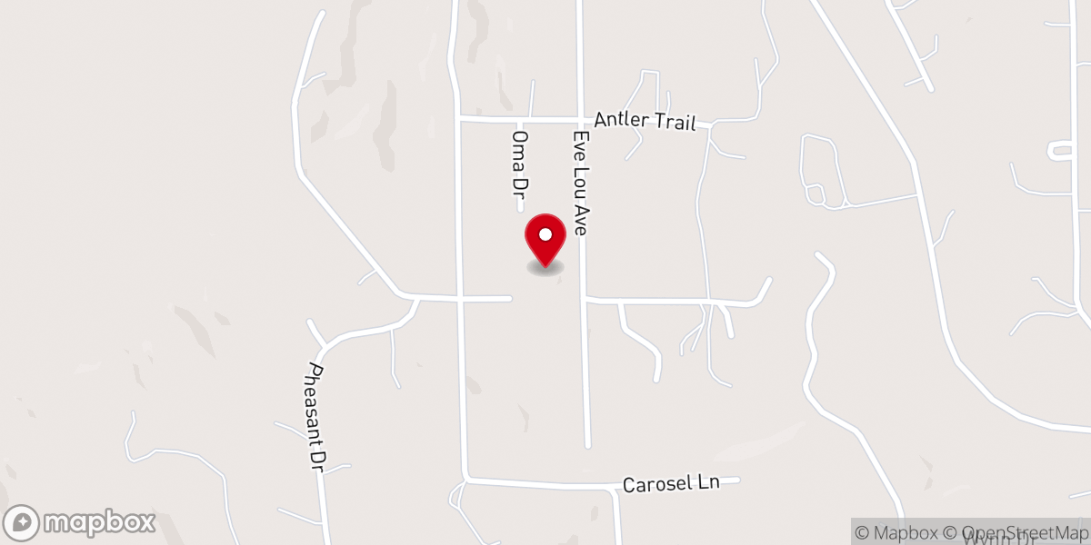 Map showing location of Jesse's Compound