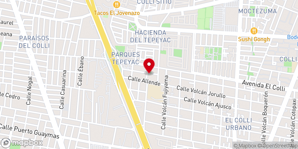 Map showing location of PARROQUIA NUESTRA SEÑORA DEL REFUGIO