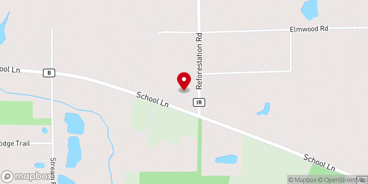 Map showing location of Simply Church