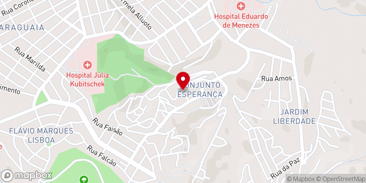 Map showing location of Igreja Pentecostal o Senhor e a Nossa Bandeira