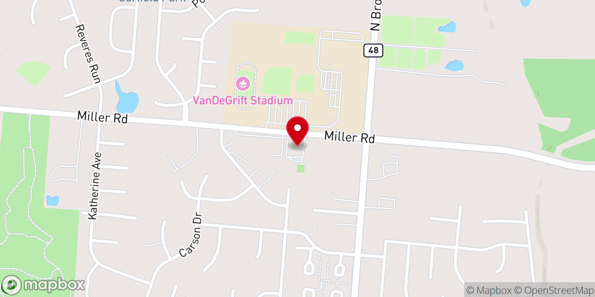 Map showing location of Liberty Heights Church Lebanon