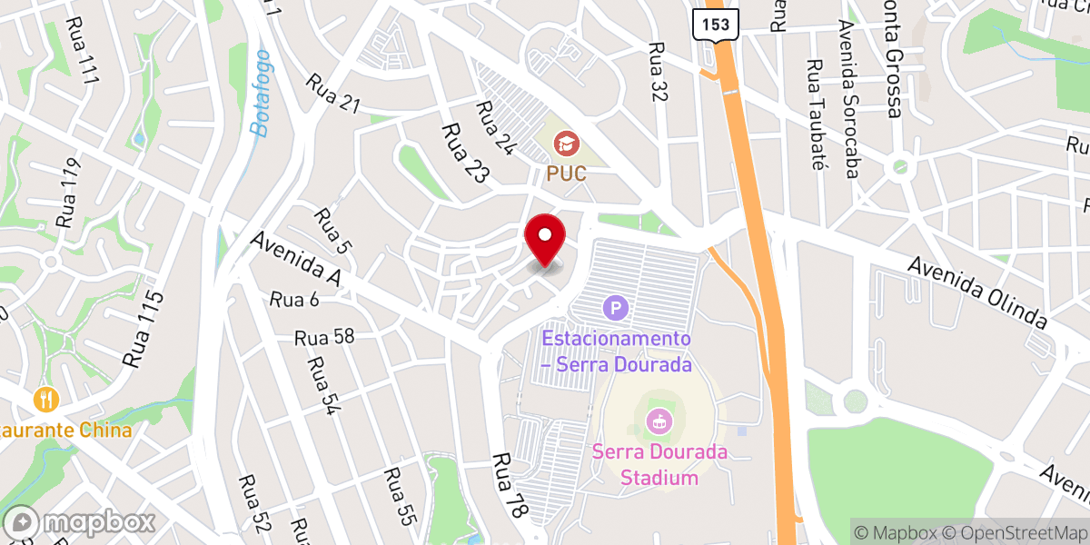 Map showing location of Igreja Evangelica Pentecostal