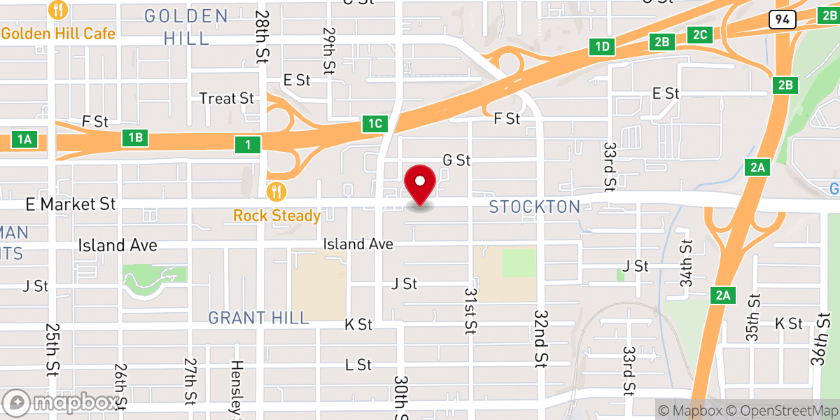 Map showing location of Light of the Trinity Trinitarian Marian Spiritual Temple
