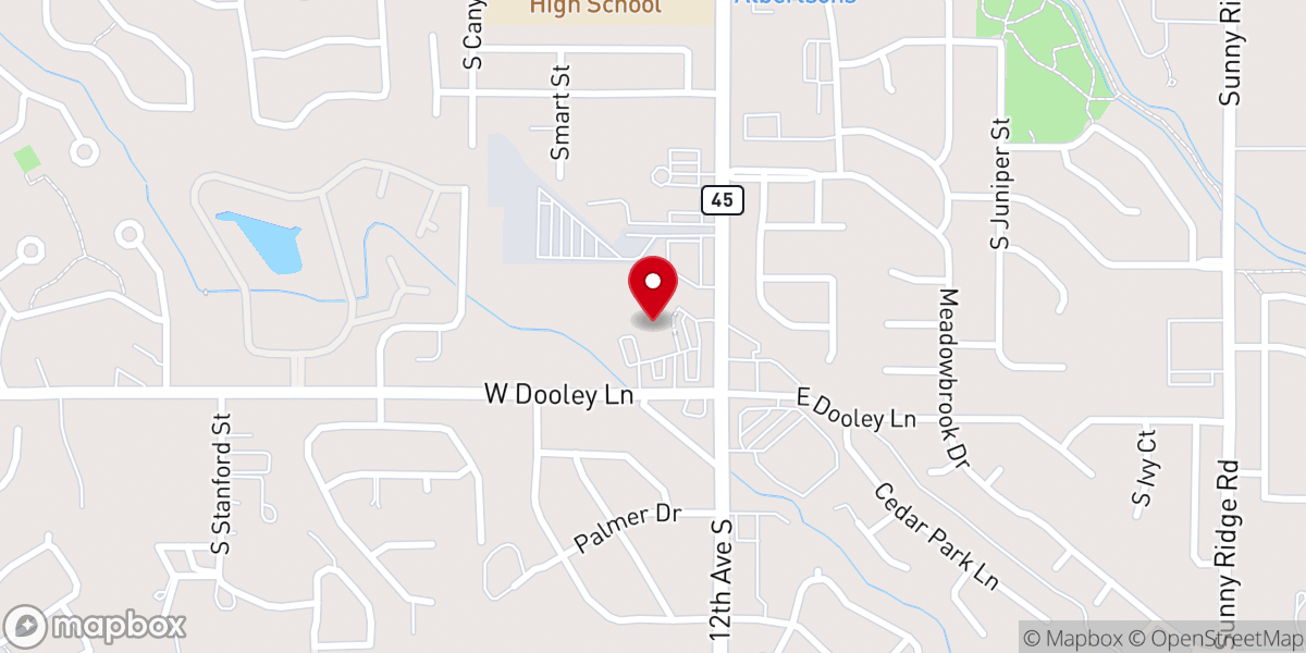 Map showing location of Bethel Church of the Nazarene
