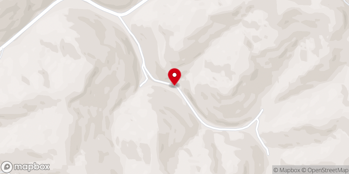 Map showing location of Crockett-Saylor Pentecostal Holiness Church