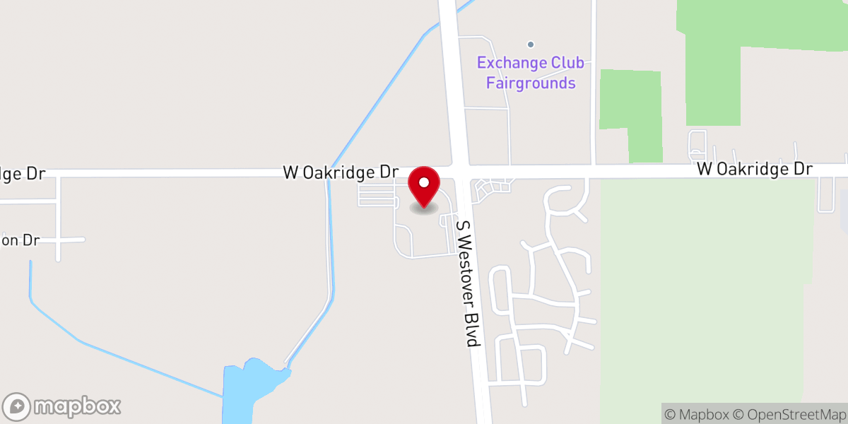 Map showing location of Mt. Zion Baptist Church