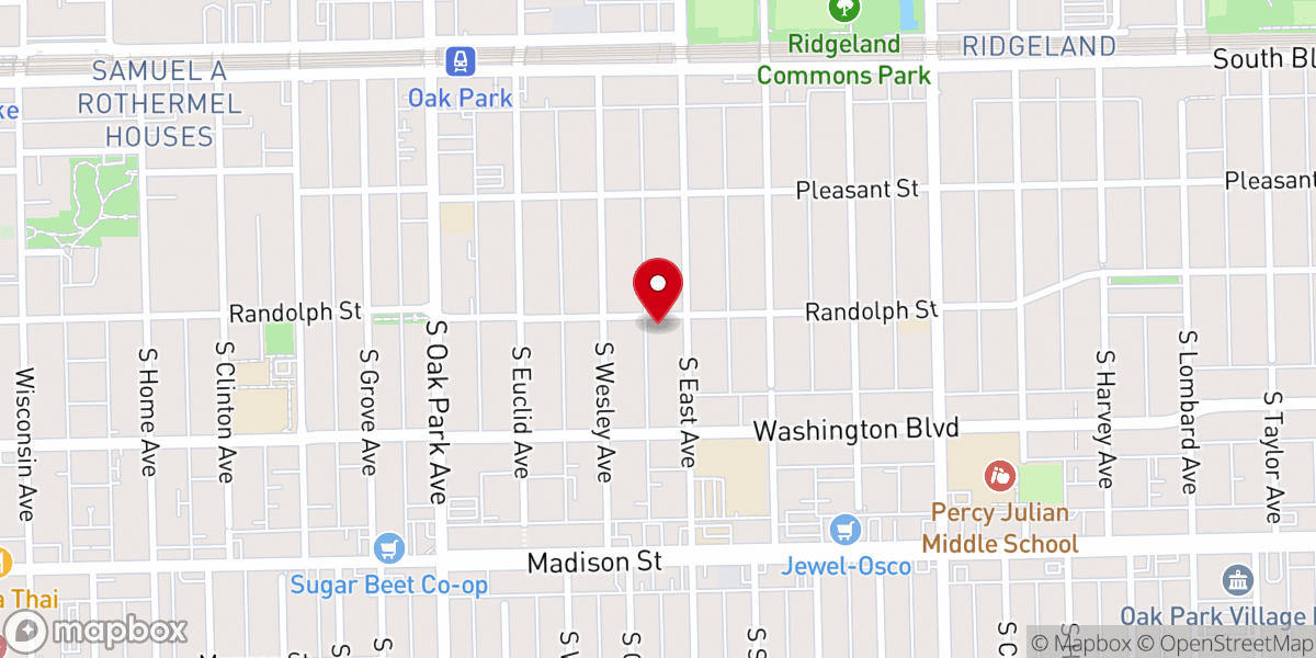 Map showing location of Good Shepherd Lutheran Church