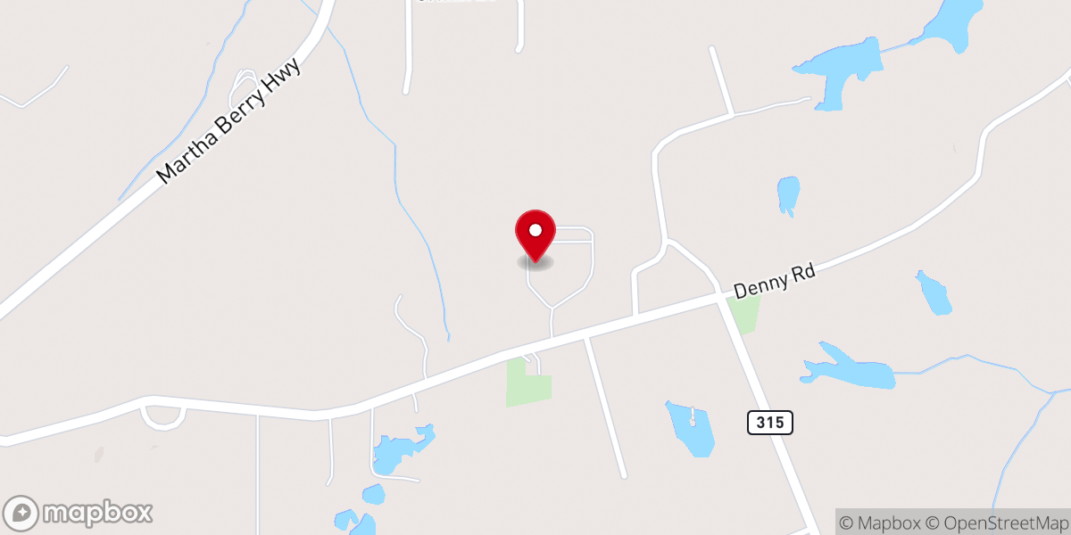 Map showing location of MidTree Church