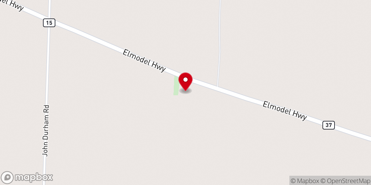 Map showing location of Saint Matthews Church