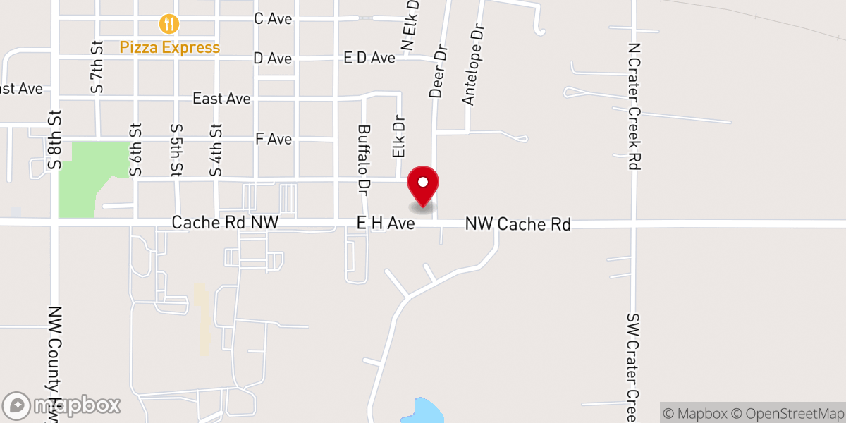 Map showing location of Restoration Church of God