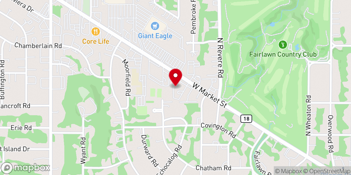Map showing location of Renew Ministries