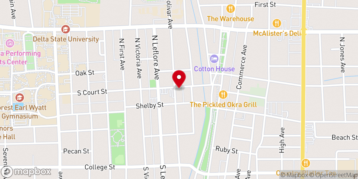Map showing location of Pace Miracle Church