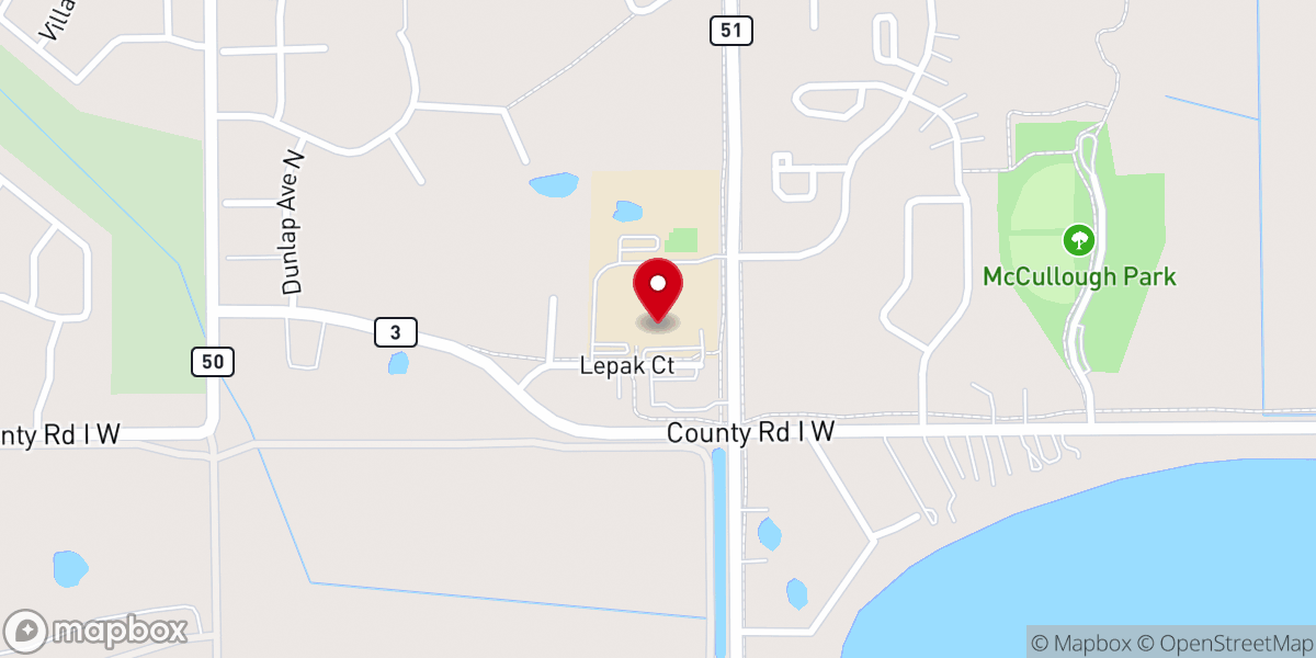 Map showing location of Renovation Church | Shoreview