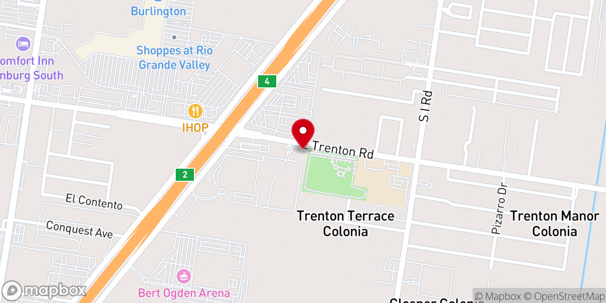 Map showing location of Highest Praise Church