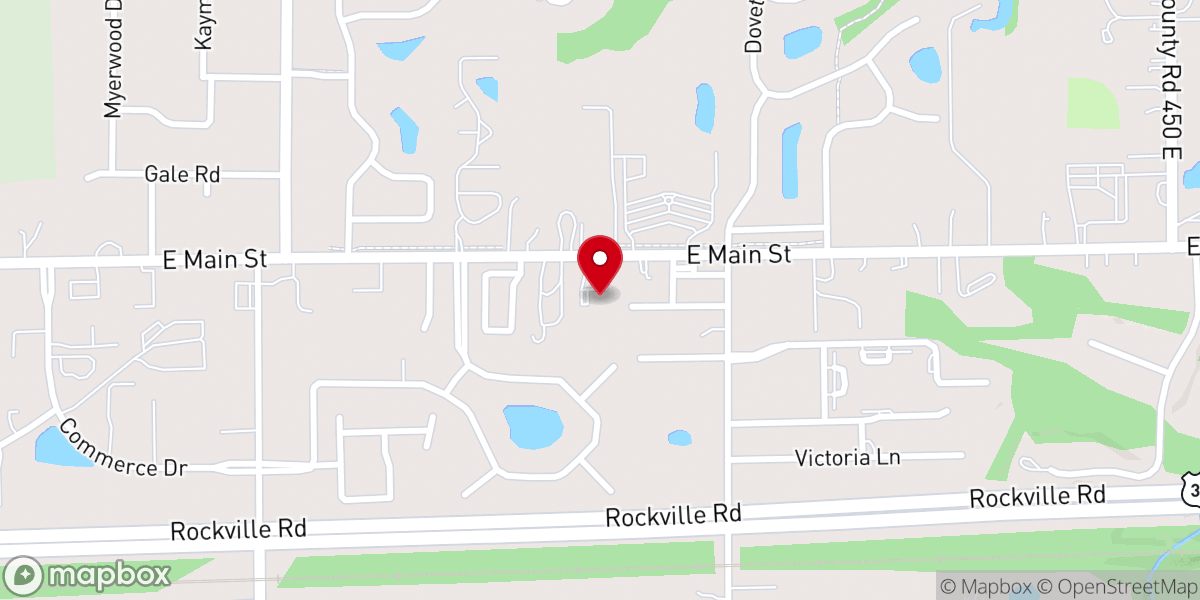 Map showing location of New Beginning Church