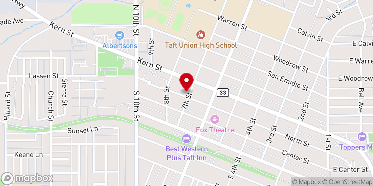 Map showing location of Community Christian Fellowship