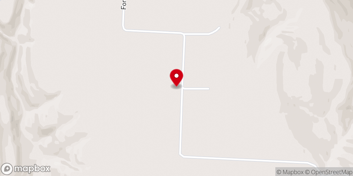 Map showing location of Mt Top Church
