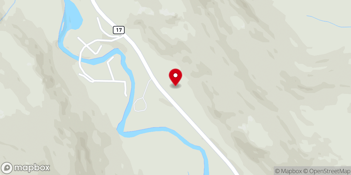 Map showing location of Conejos Canyon Community Chapel