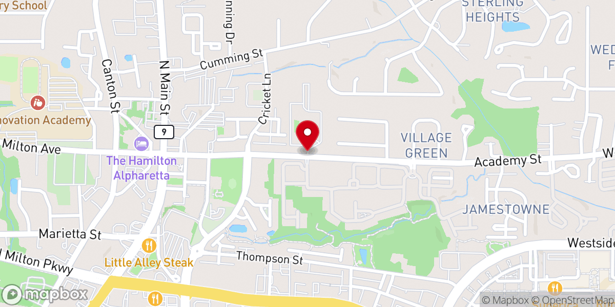 Map showing location of APC Dayschool
