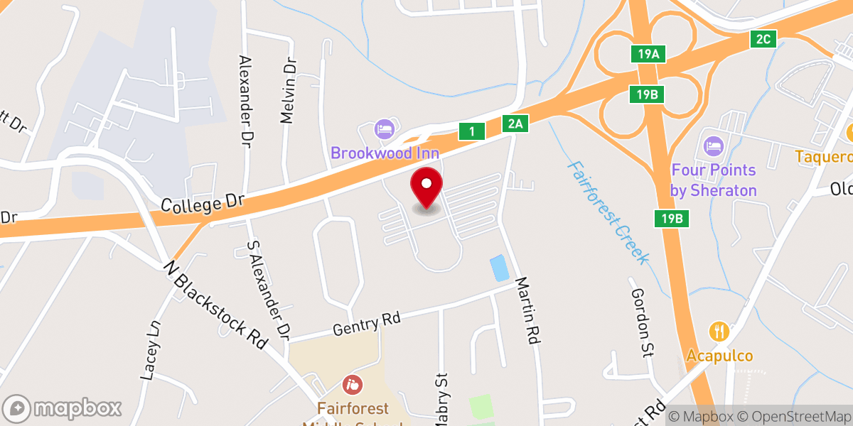 Map showing location of Free Chapel