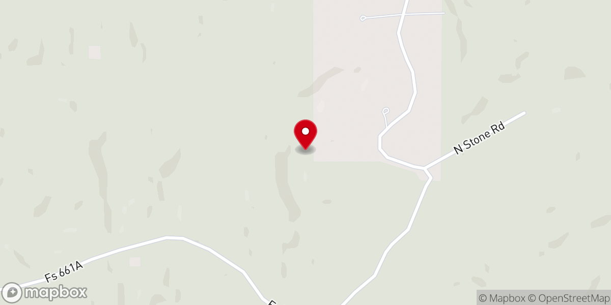 Map showing location of Holly Springs National Forest