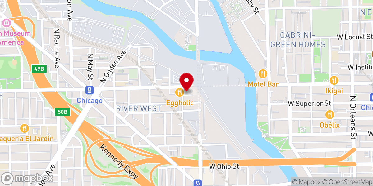 Map showing location of City Community Chapel Incorporated