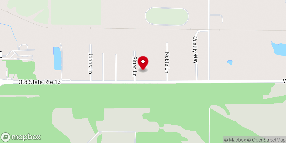 Map showing location of Marion Independent Baptist Church