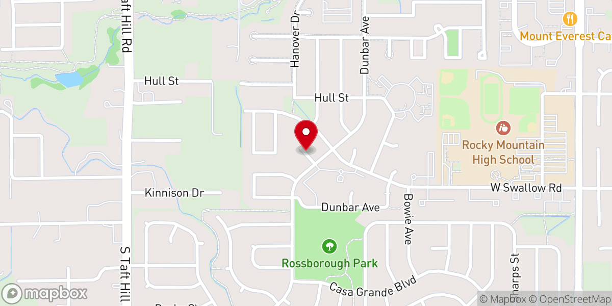 Map showing location of Abide Ministries Inc