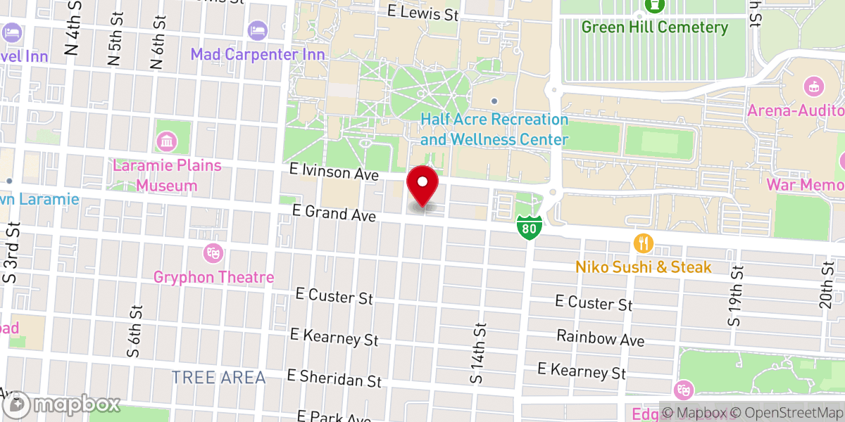 Map showing location of Institute of Religion - The Church of Jesus Christ of Latter-day Saints